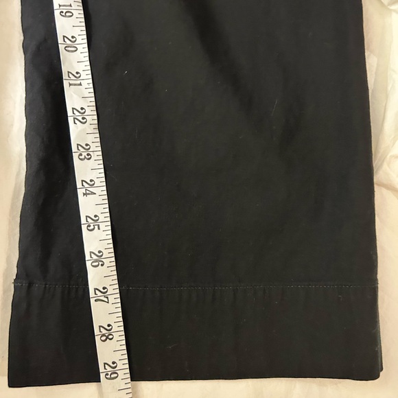 MAEVE ANTHROPOLOGIE The Colette Magic Fabric Crop Wide-Leg Pants Black 31T Tall - Picture 12 of 14